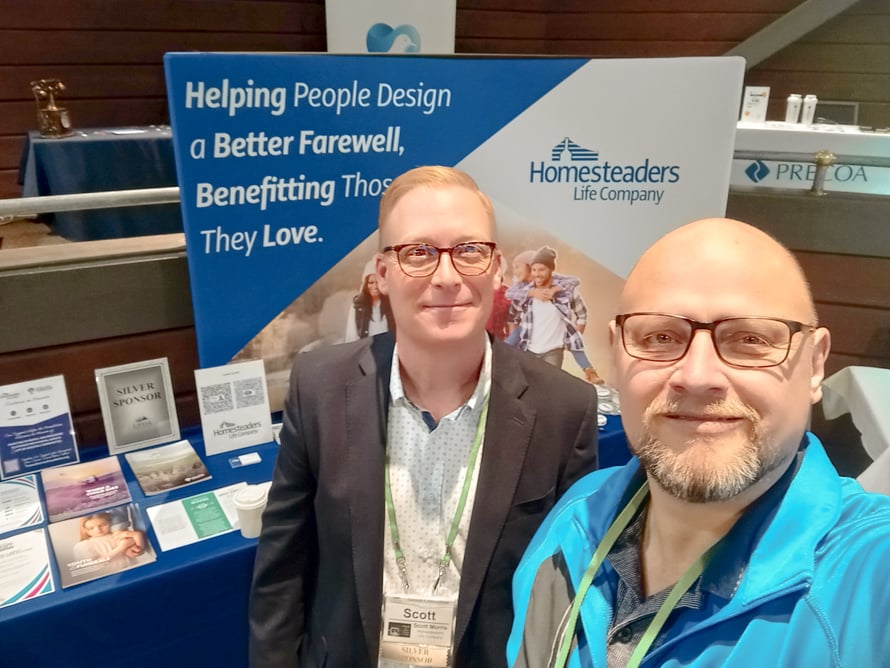 Scott Morris (left) and Steve Brodie (right)